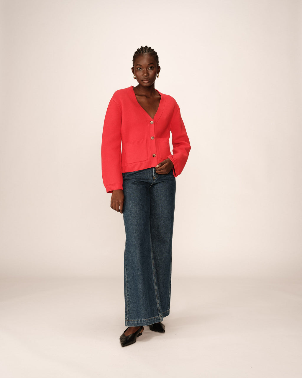 Paolino Cardigan - Red