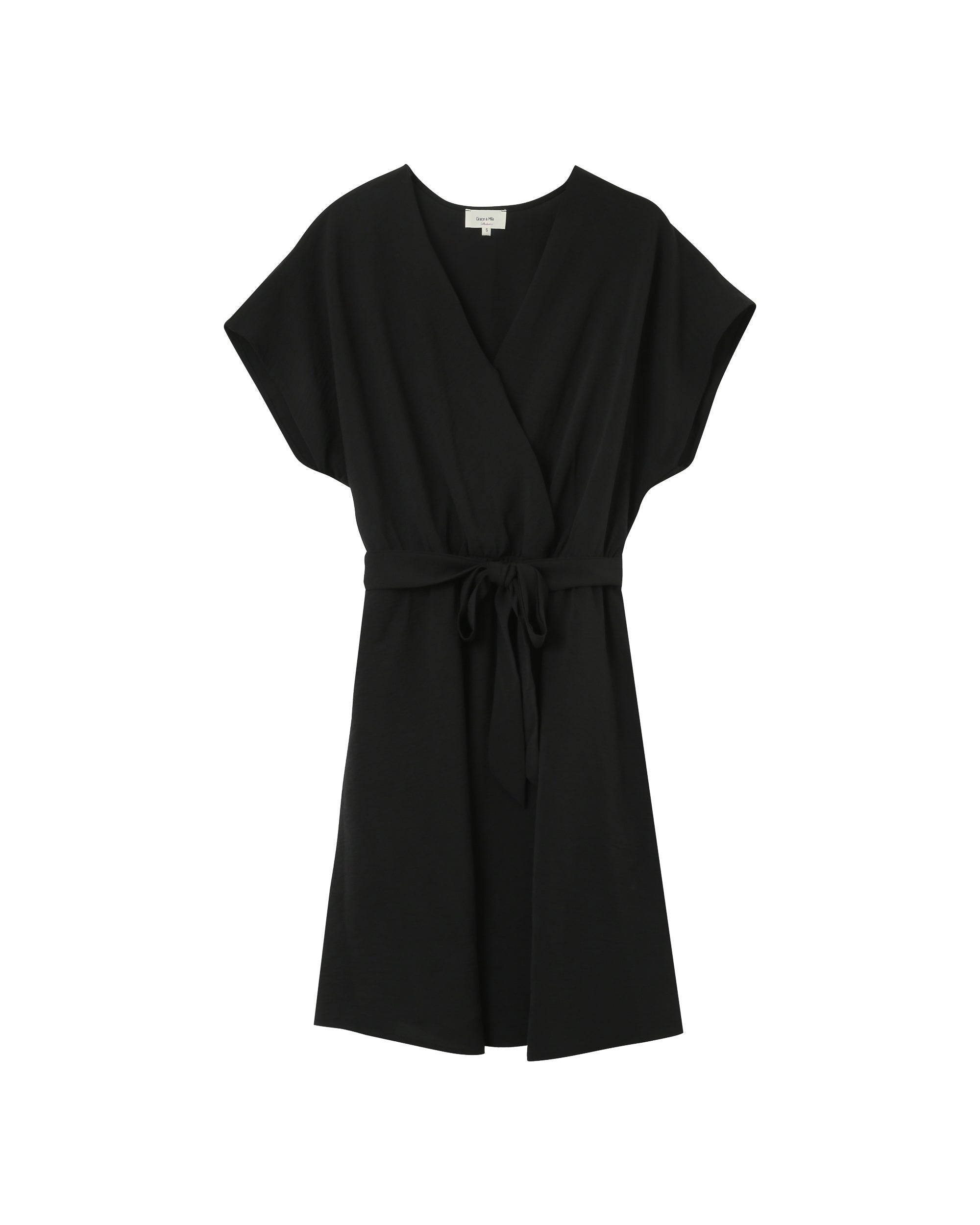 Papaye Short Dress - Black