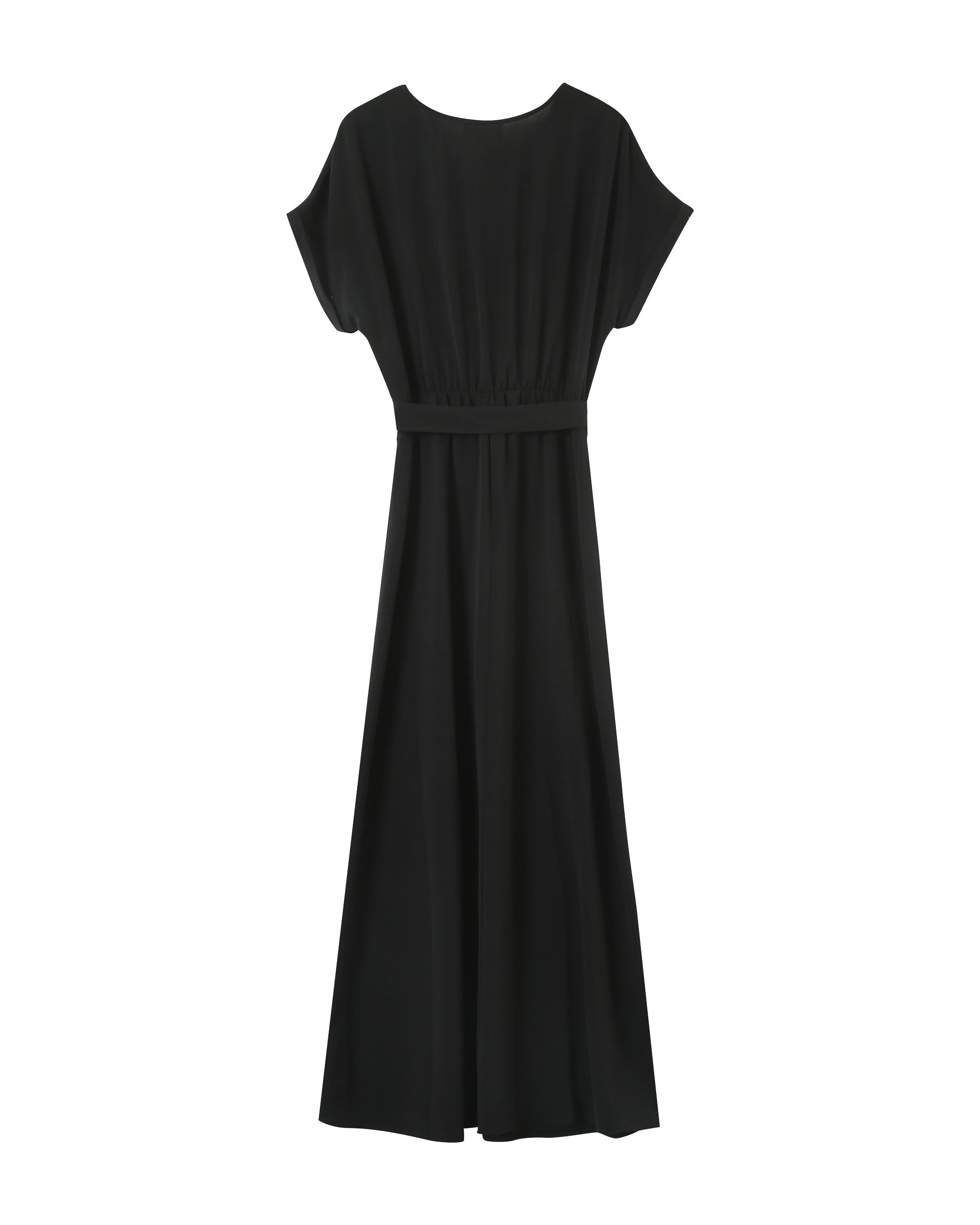 Papillon Long Dress - Black