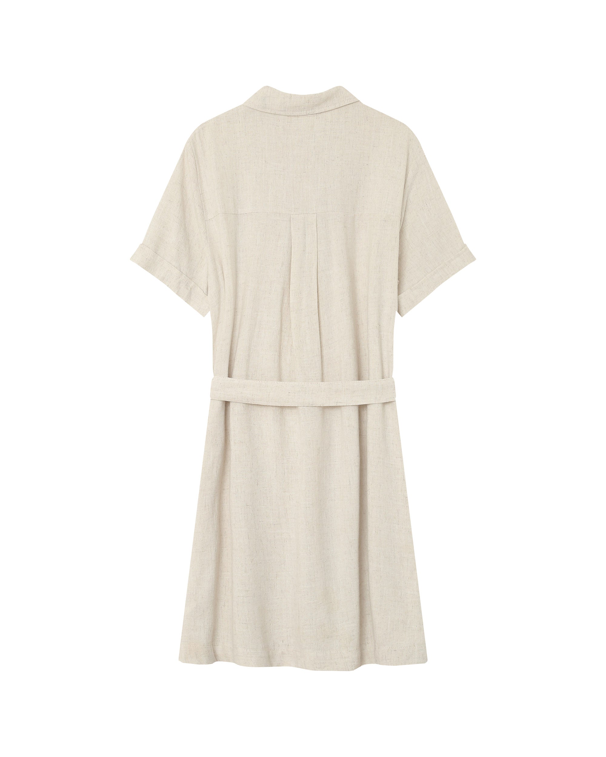 Paquita Short Dress - Beige