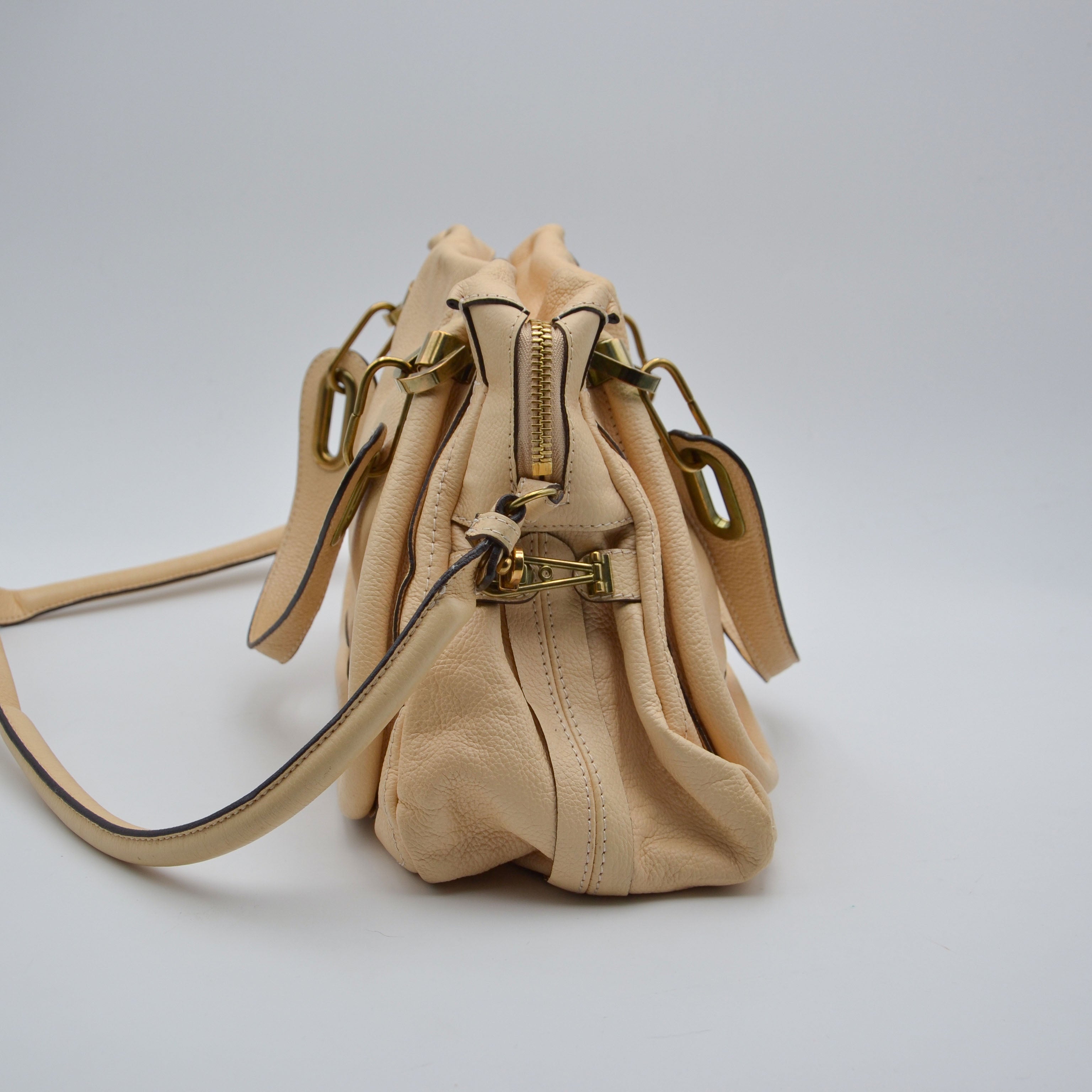 Chloé Paraty Vanille Cuir Grainé