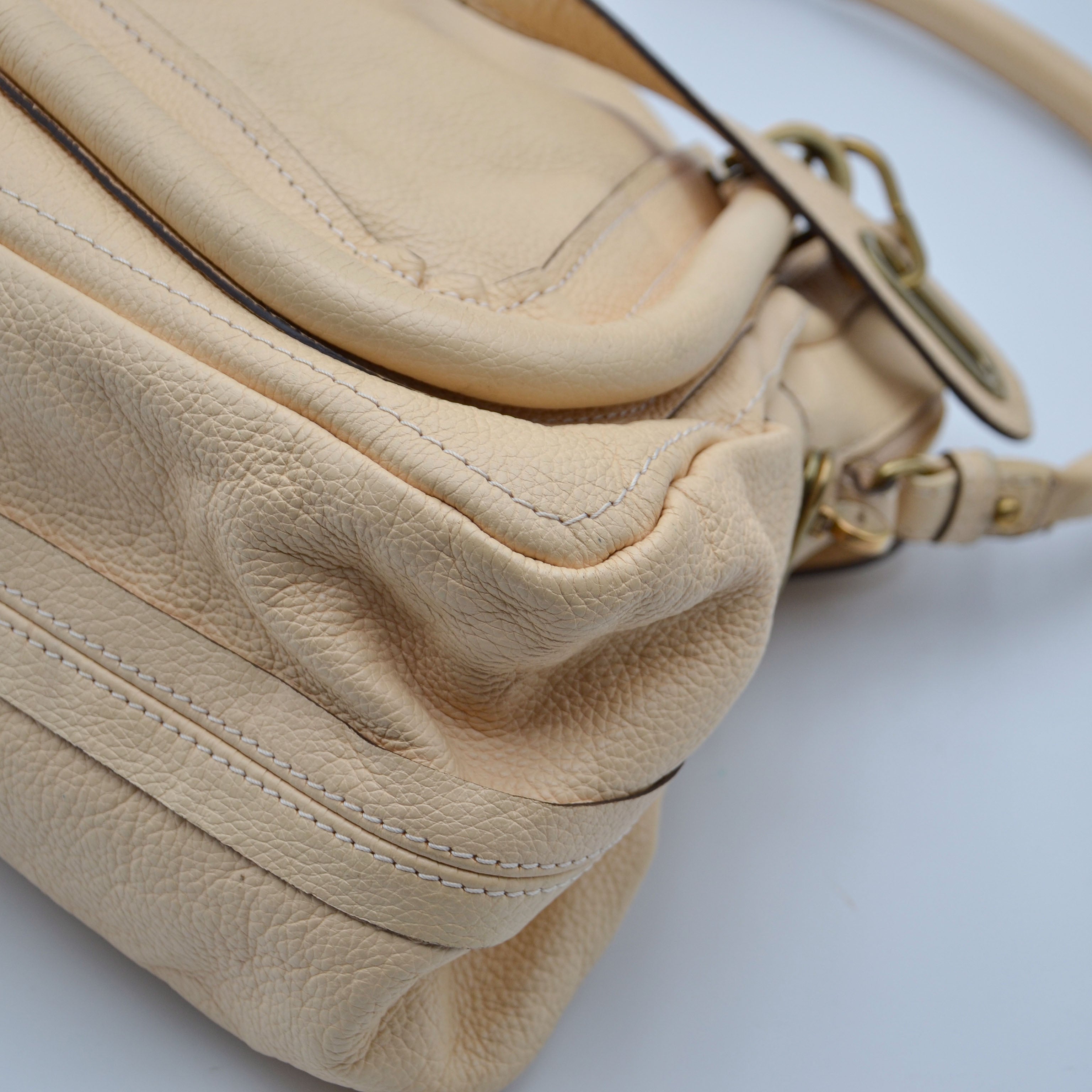 Chloé Paraty Vanille Cuir Grainé