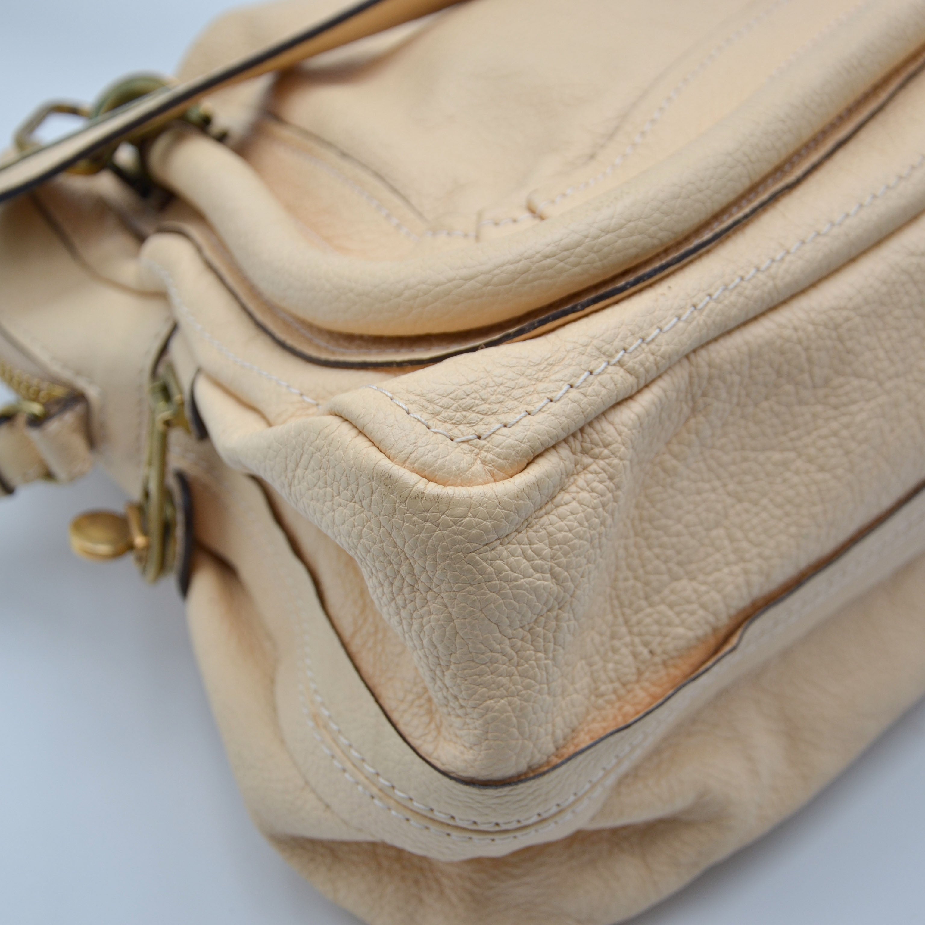 Chloé Paraty Vanille Cuir Grainé