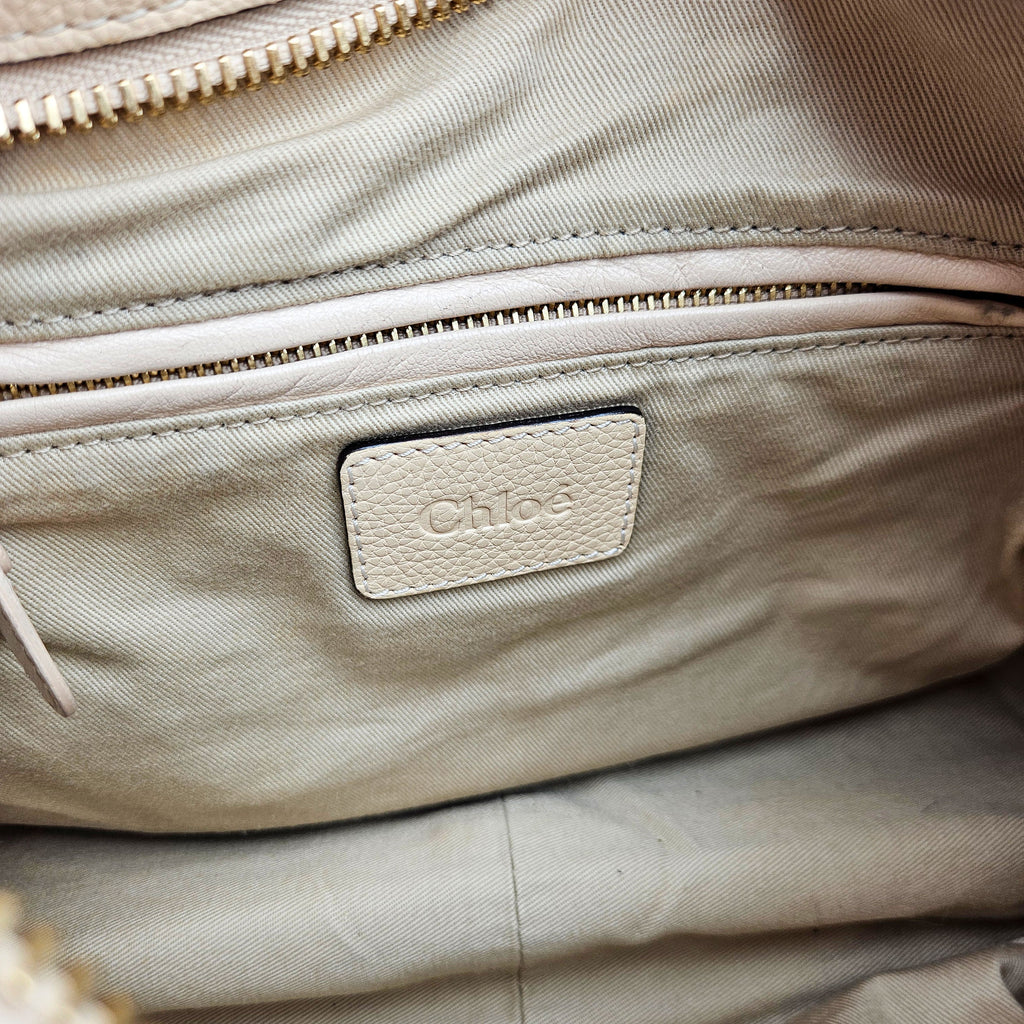 Chloé Paraty Vanille Cuir Grainé