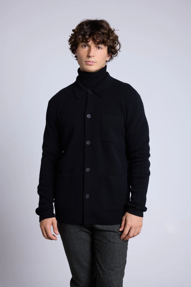Surchemise Pascal - Noir - Homme