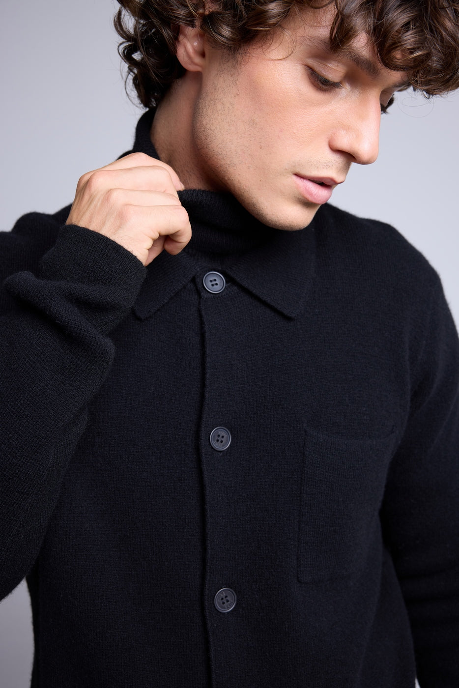 Sobrecamisa Pascal - Negro - Hombre