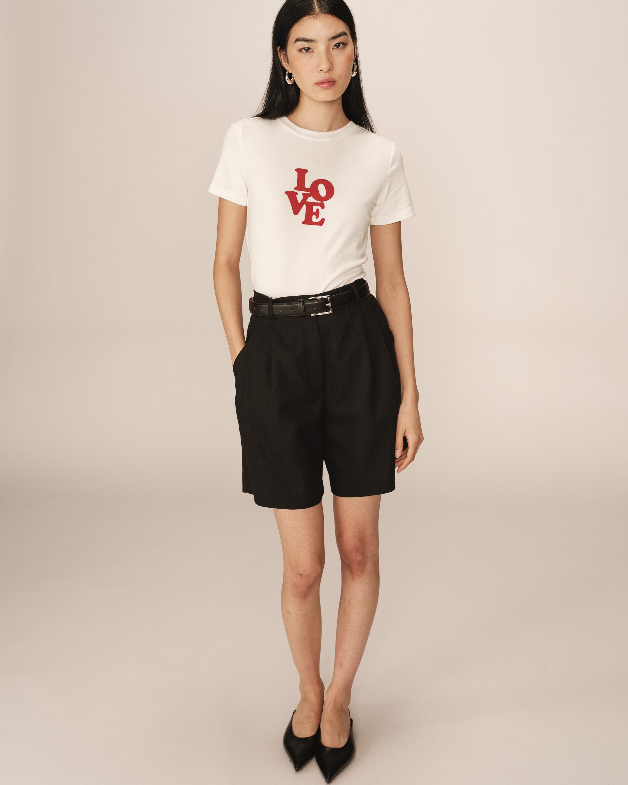 Short Pastel - Negro