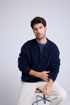 Veste Zippée Patrick - Bleu Marine - Homme