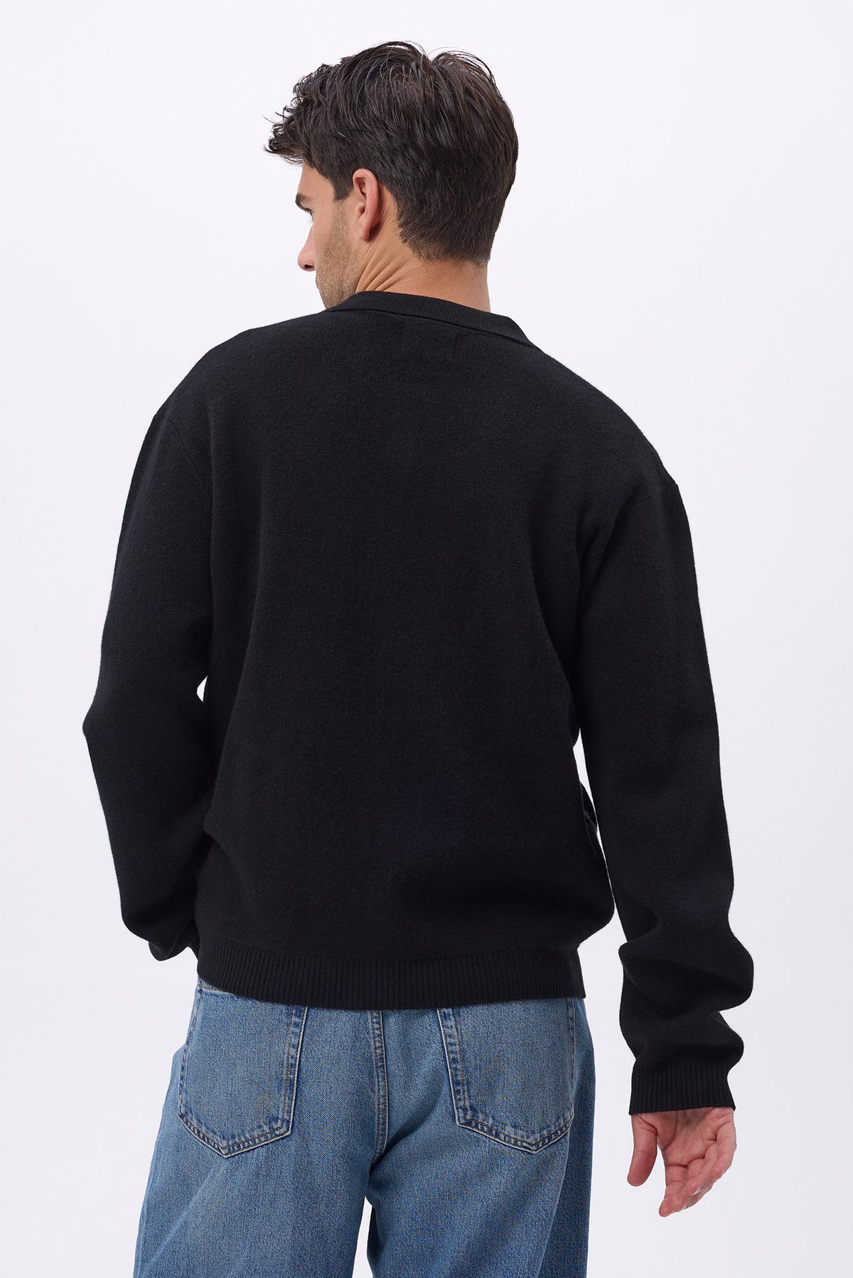 Reißverschlussjacke H Patrick - Schwarz - Herren