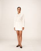 Pattern Shirt - Ecru