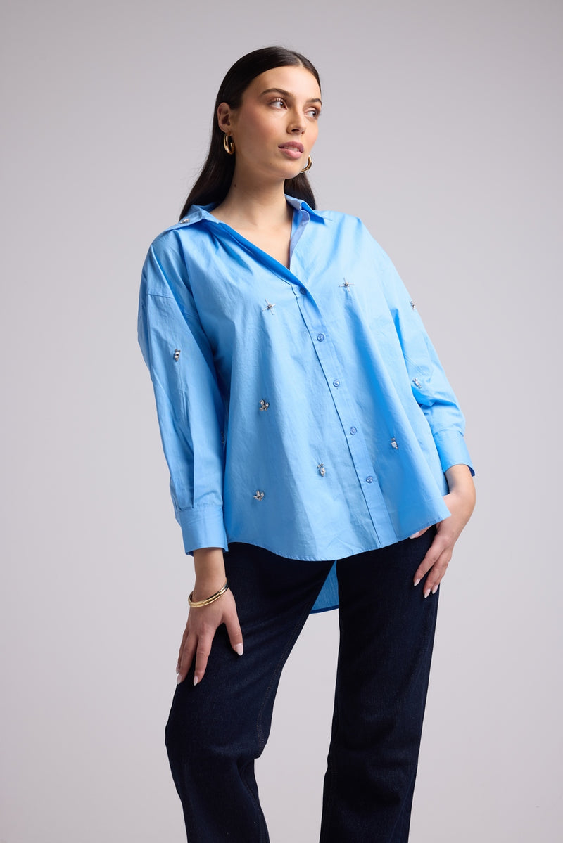 Camisa - Paula - Azul