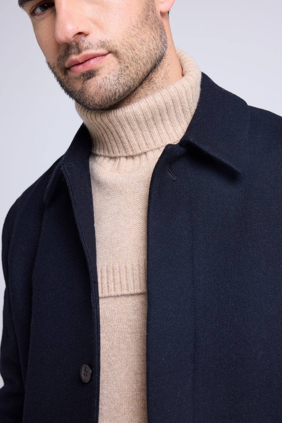 Paula Roll-Neck - Beige Cream