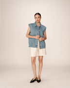 Gilet Paulette - Light Blue