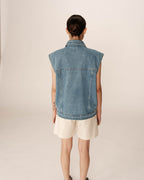 Gilet Paulette - Light Blue