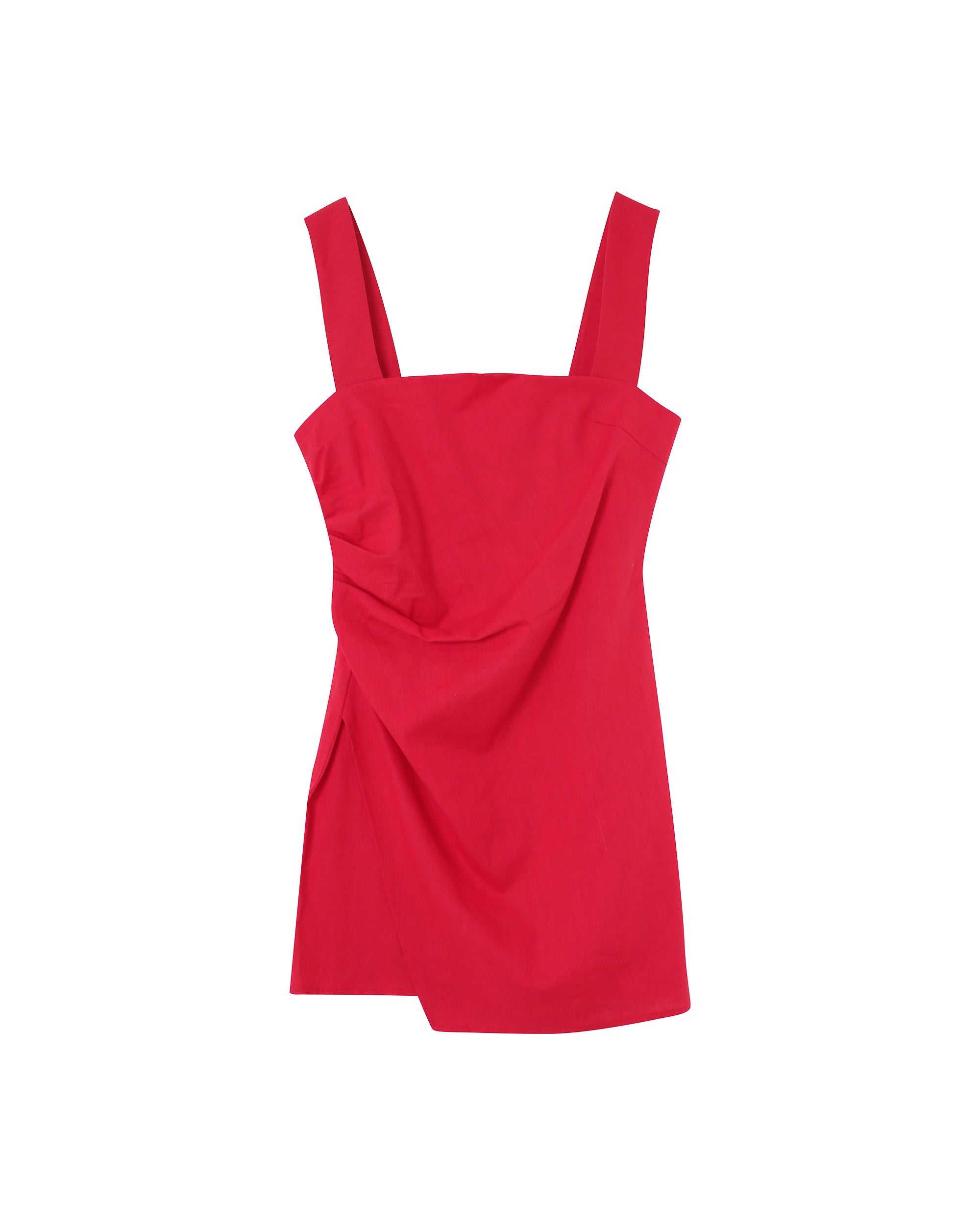 Pauline Short Dress - Red