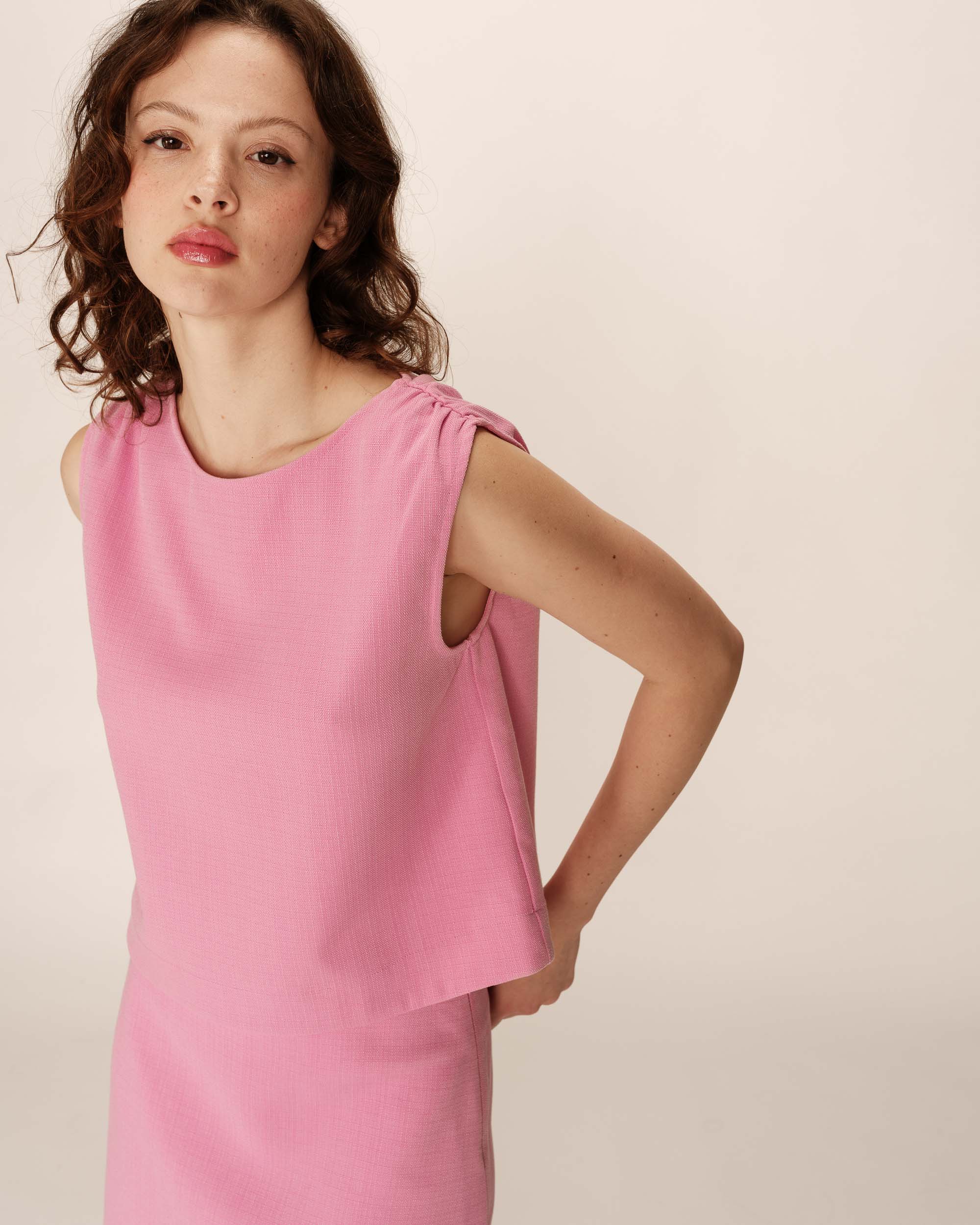 Top Paume - Rose