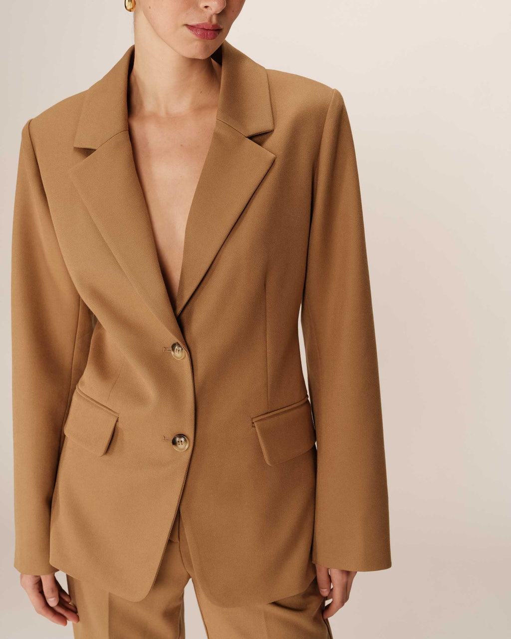Blazer Pava - Taupe