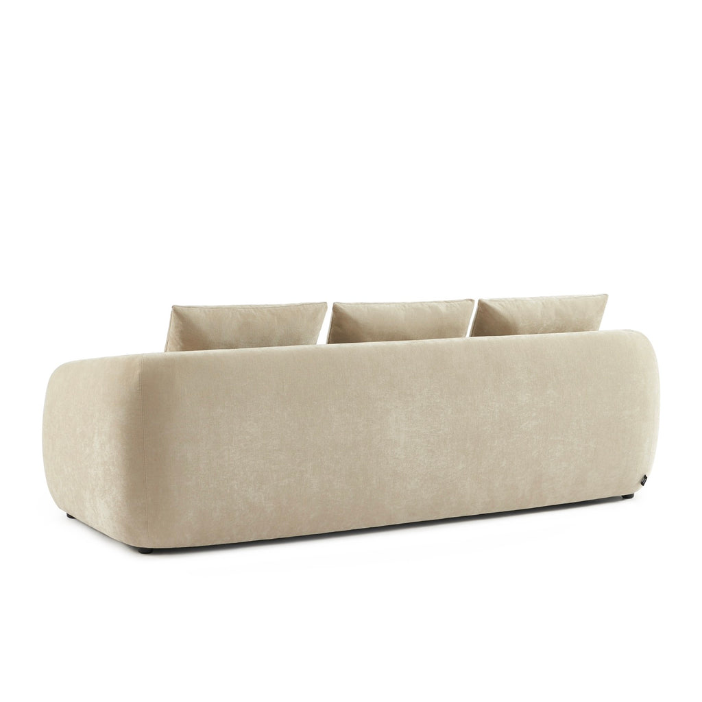 Paz - Rak Soffa 3 Sitsar - Chenilletyg Beige