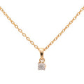 "Brillantine" Pendant, Diamond: 0.01ct/1 - 18k Yellow Gold (750/1000)