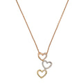 Pendentif "Coeurs De Couleur" Diamants 0,05/27