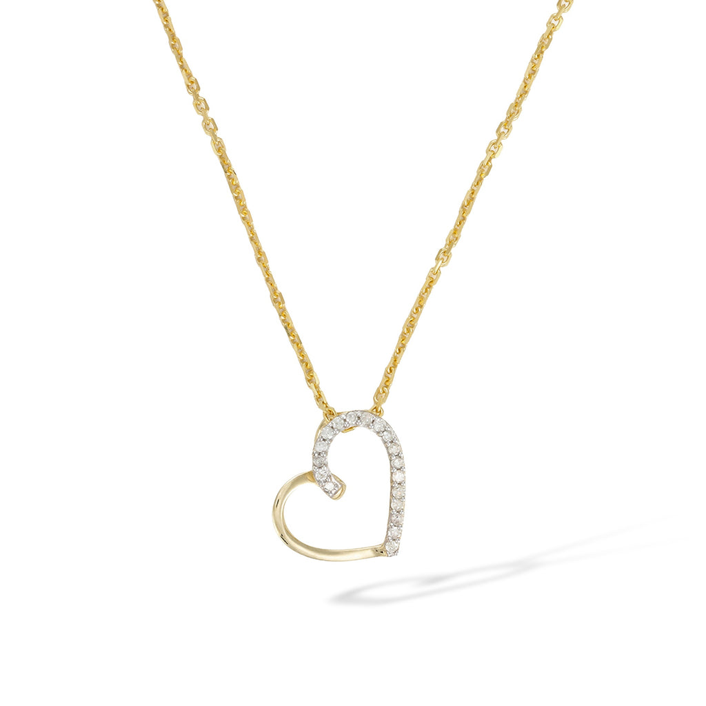 Anhänger "Coeur Précieux" Diamanten: 0,05/18