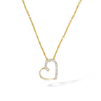 Anhänger "Coeur Précieux" Diamanten: 0,05/18