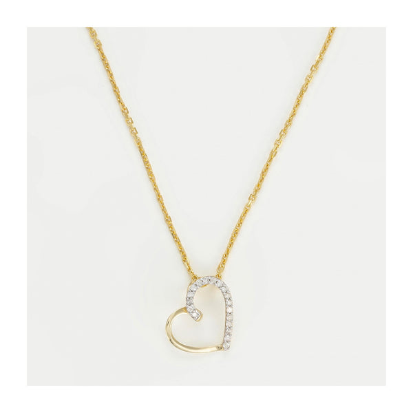 Pendentif "Coeur Précieux" Diamants : 0,05/18