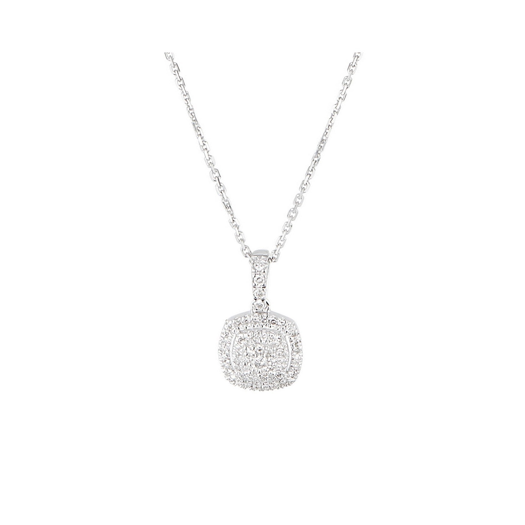 "The One" Diamond Pendant 0.15/62 - 375/1000 White Gold