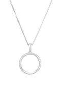 Colgante de diamantes "Oda a la vida" 0.10/22 - Oro blanco 375/1000