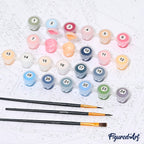 Peinture Par Numéros - Torii Au Clair De Lune Et Lucioles