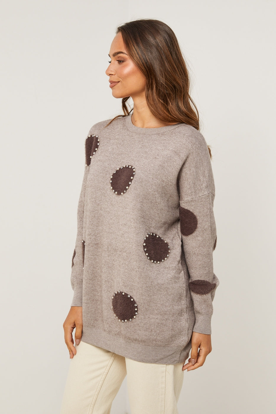 Pull - Taupe