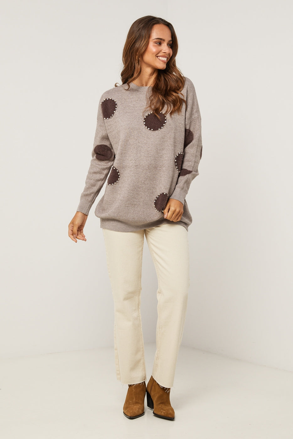 Pull - Taupe