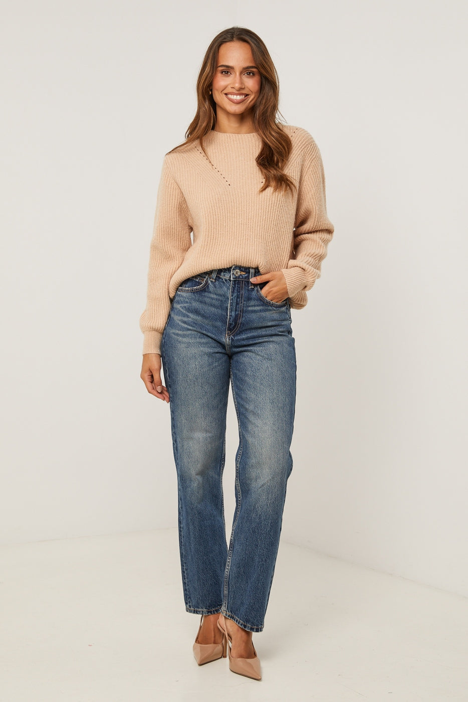 Pull - Taupe