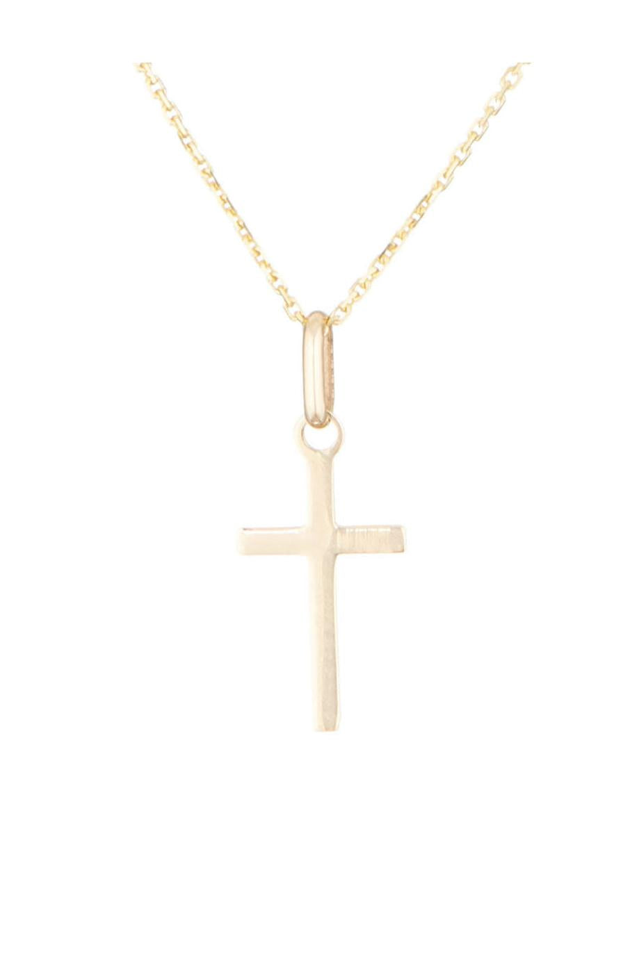 Colgante "Croix Honorée" Oro Amarillo 375/1000