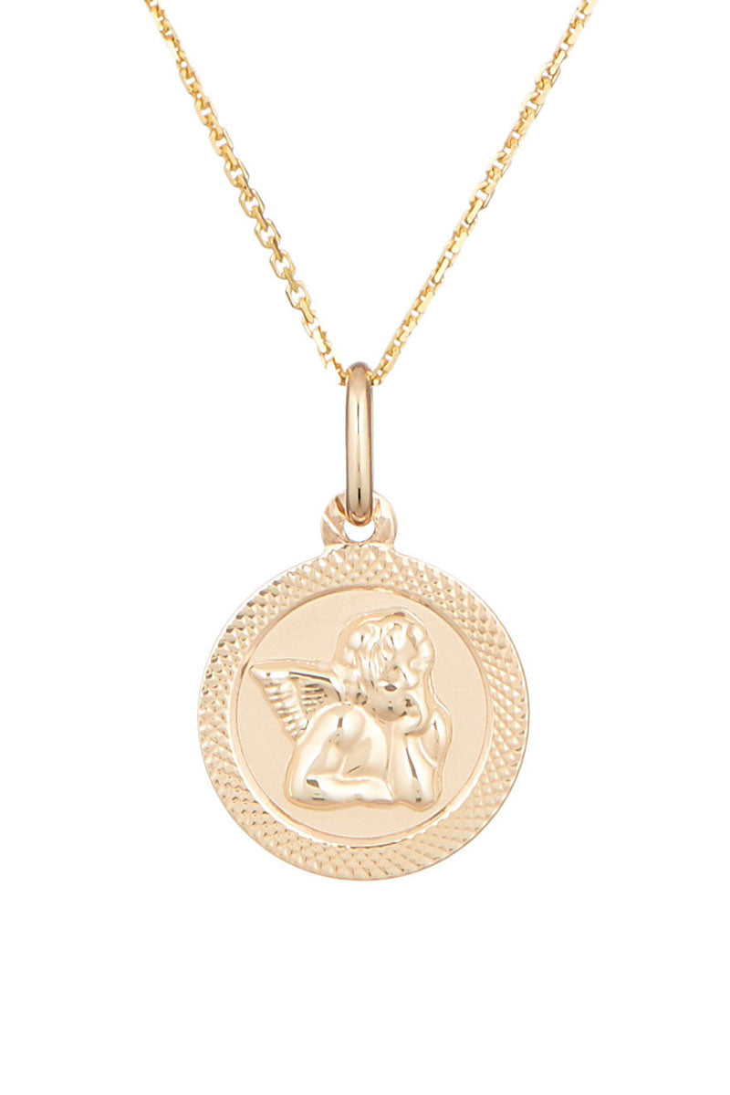 “Golden Angel” Pendant 375/1000 Yellow Gold