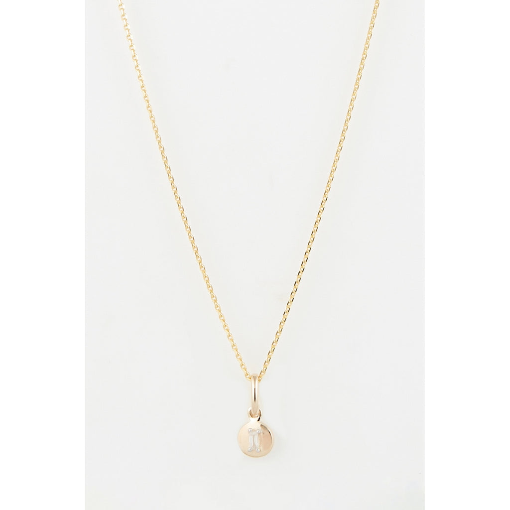 "Laelia" Pendant D0.02/1 - 375/1000 Yellow Gold