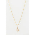 "Laelia" Pendant D0.02/1 - 375/1000 Yellow Gold