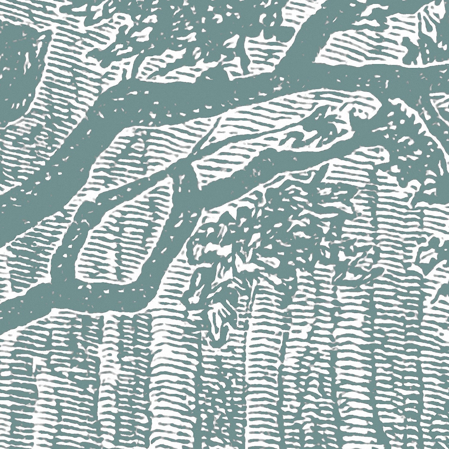 Panoramic Wallpaper - Brocéliande - Sage Green