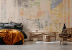 Papel Pintado Panorámico - Séoul - Multicolor