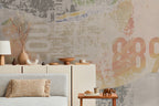 Papel Pintado Panorámico - Séoul - Multicolor
