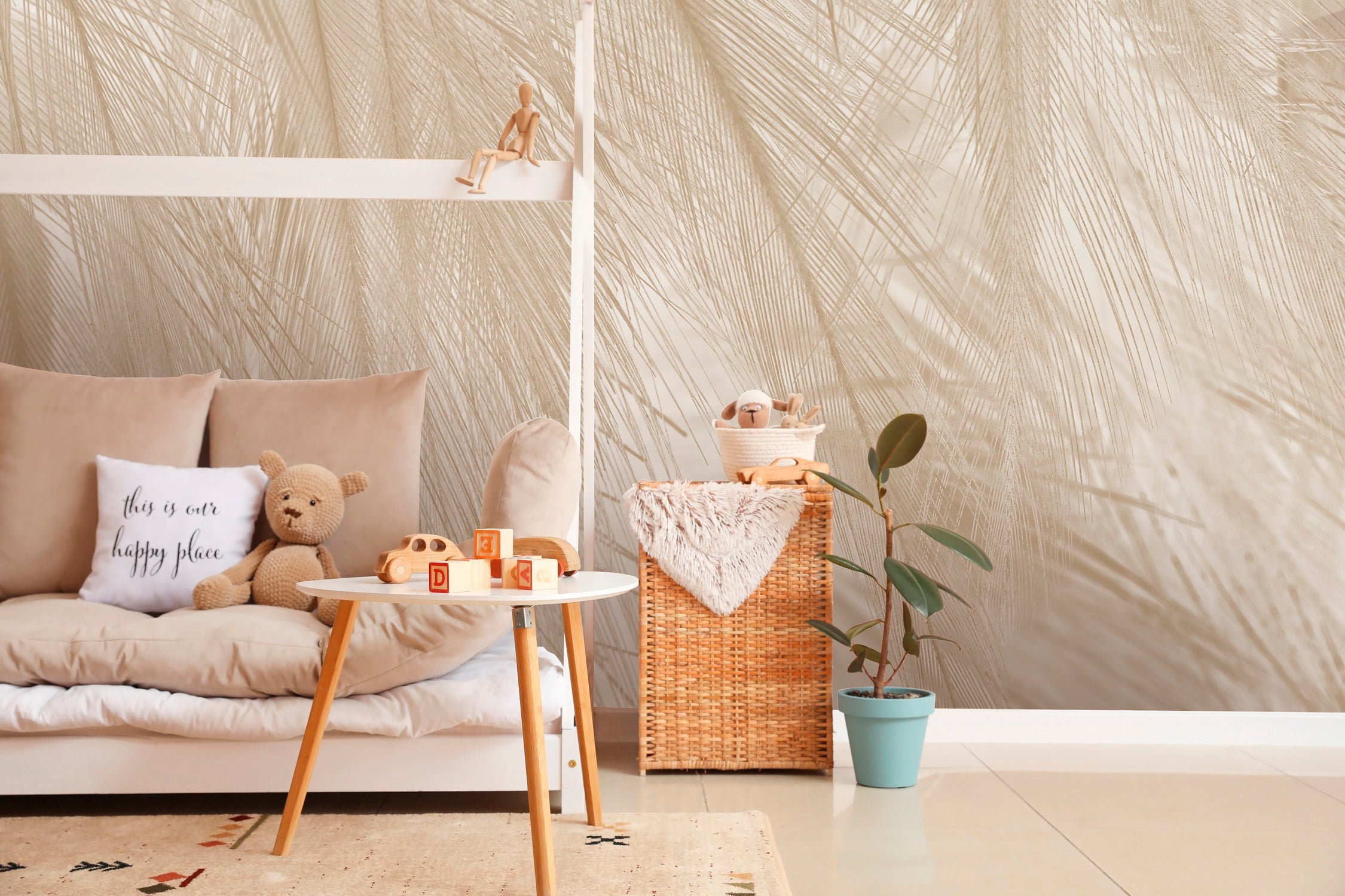 Papier Peint Panoramique - Soft - Beige