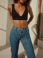 Brassière Triangle Night Stripes