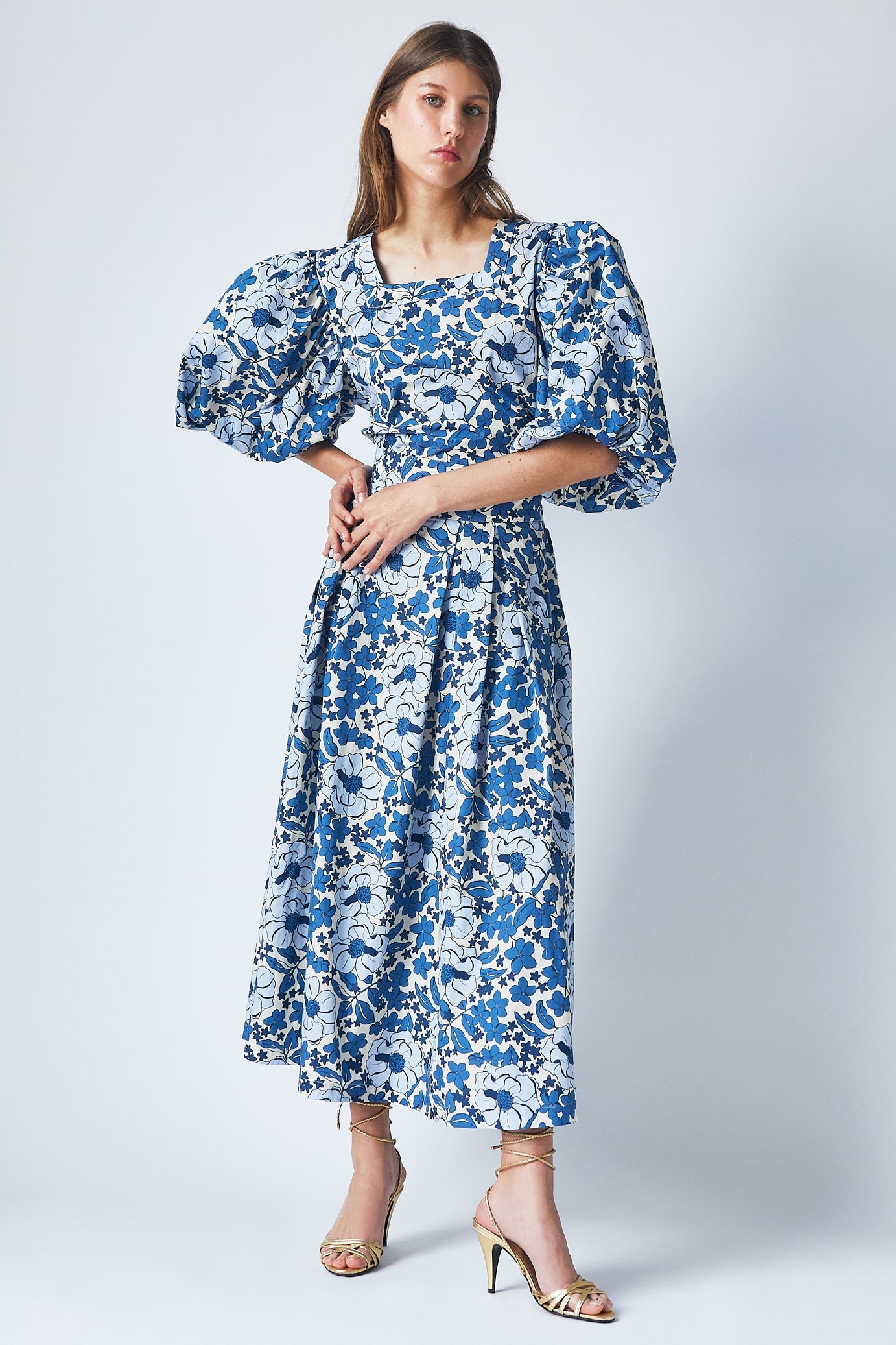 Top Peggy - Blue Bloom - Femme