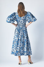 Top Peggy - Blue Bloom - Femme