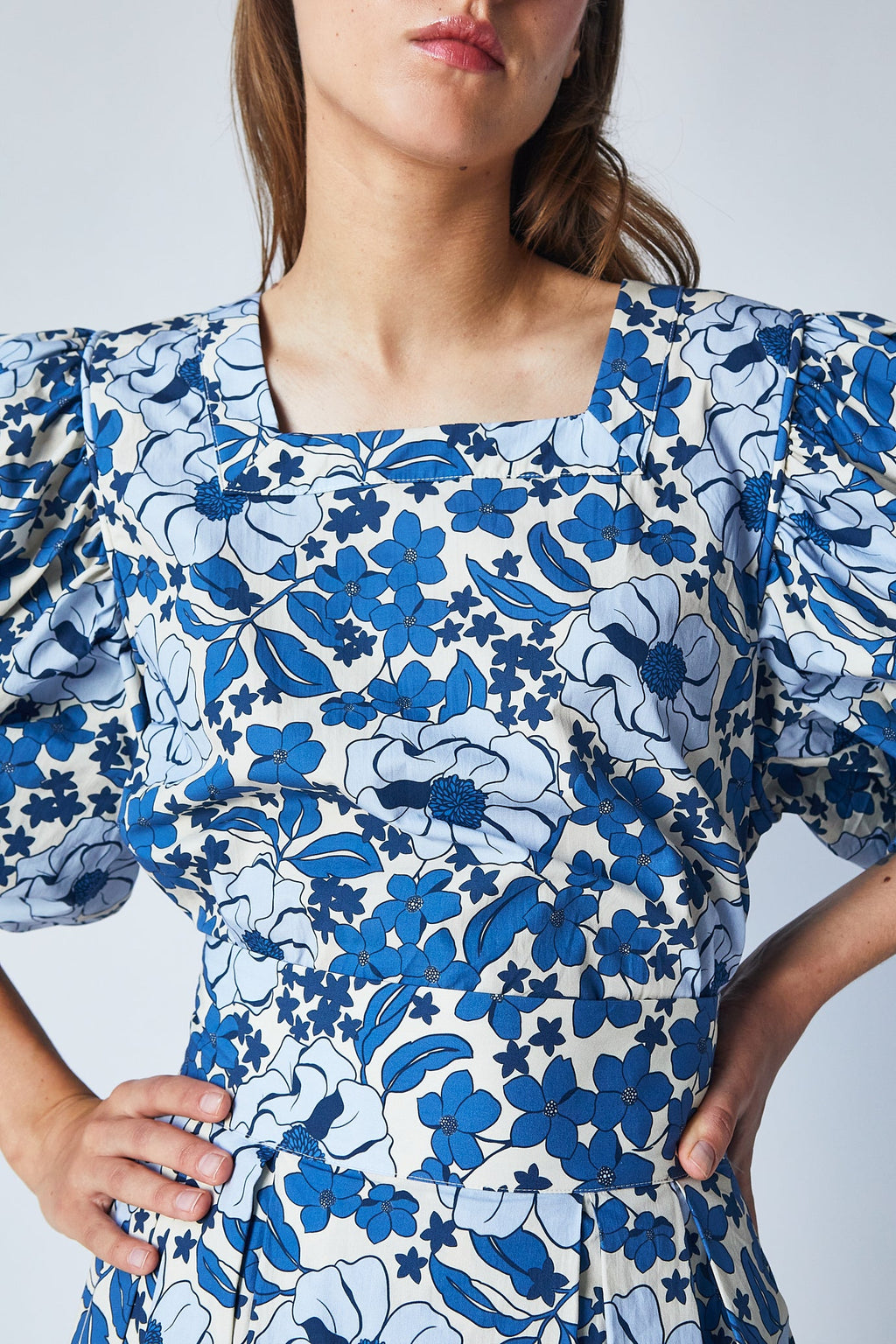 Top Peggy - Blue Bloom - Femme