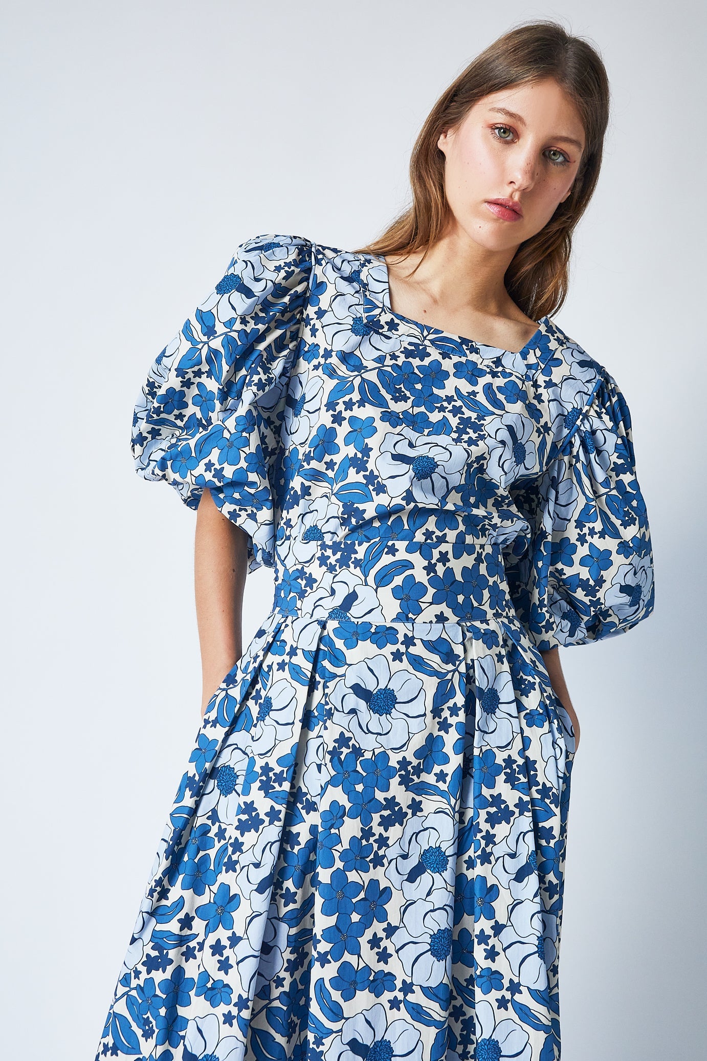 Top Peggy - Blue Bloom - Femme