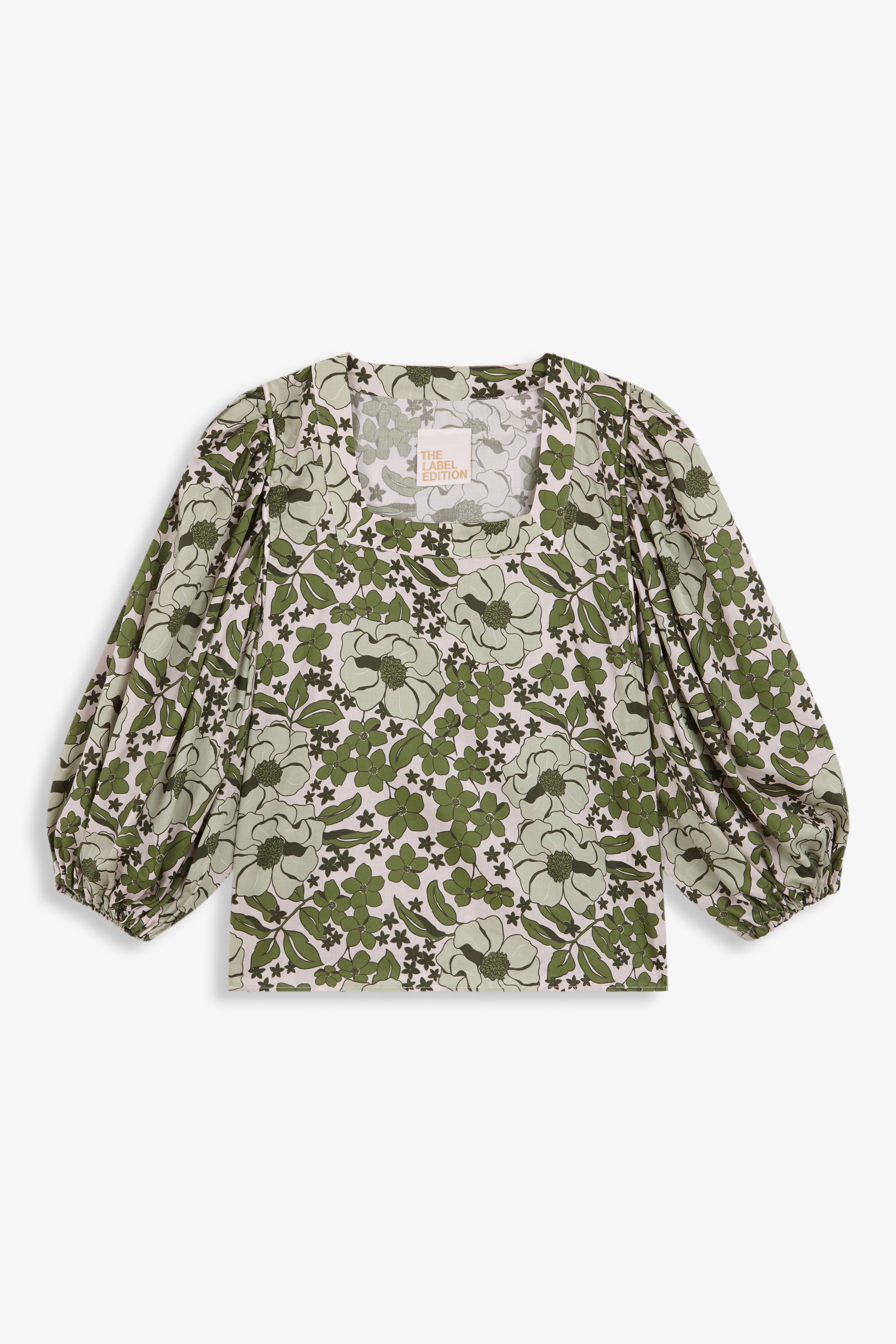 Top Peggy - Green Bloom - Femme