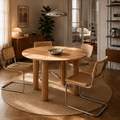 Penelope - Table De Séjour - Placage Chêne