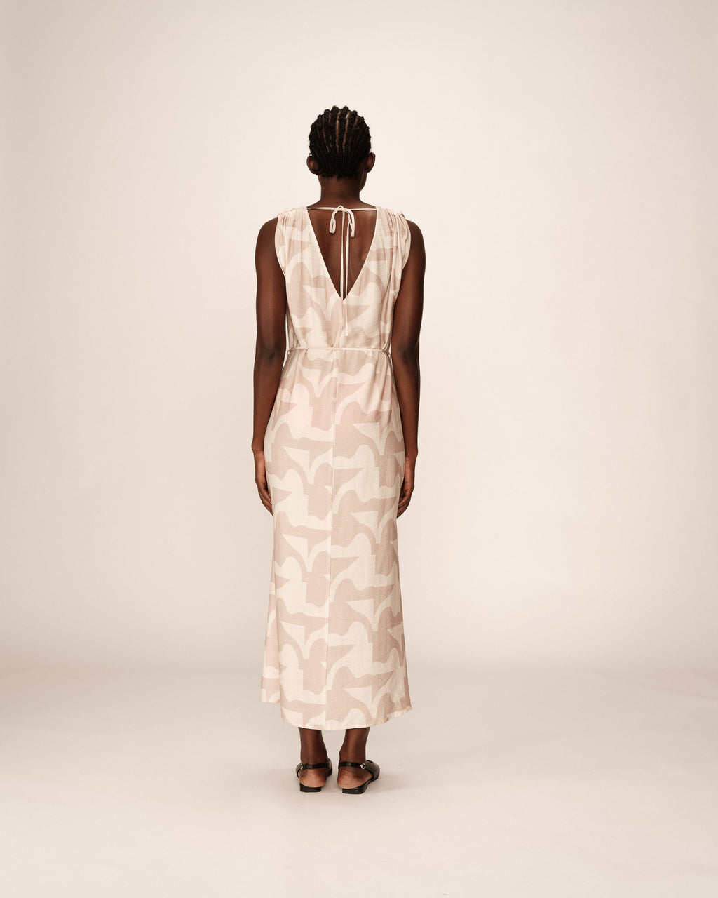 Robe Longue Pensee - Beige