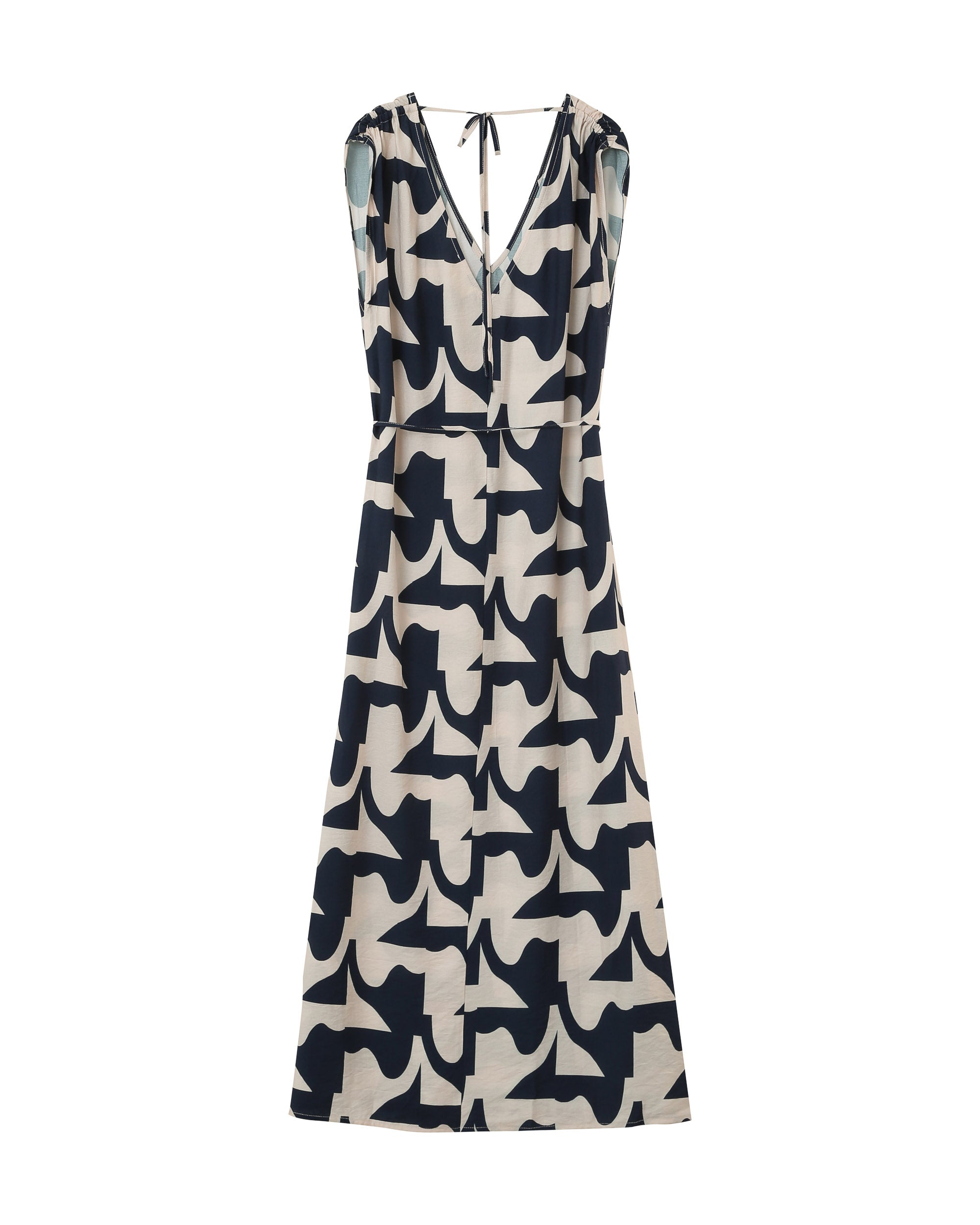 Vestido Largo Pensee - Marino
